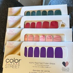 Retired Color Street Vibrant Nail Polish Strips Collection